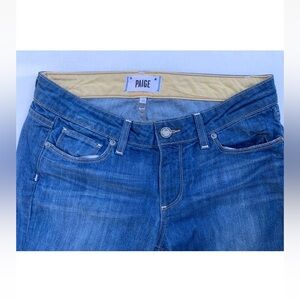 Paige Women's Sz 27 Skyline Ankle Peg Denim Jeans Medium Wash